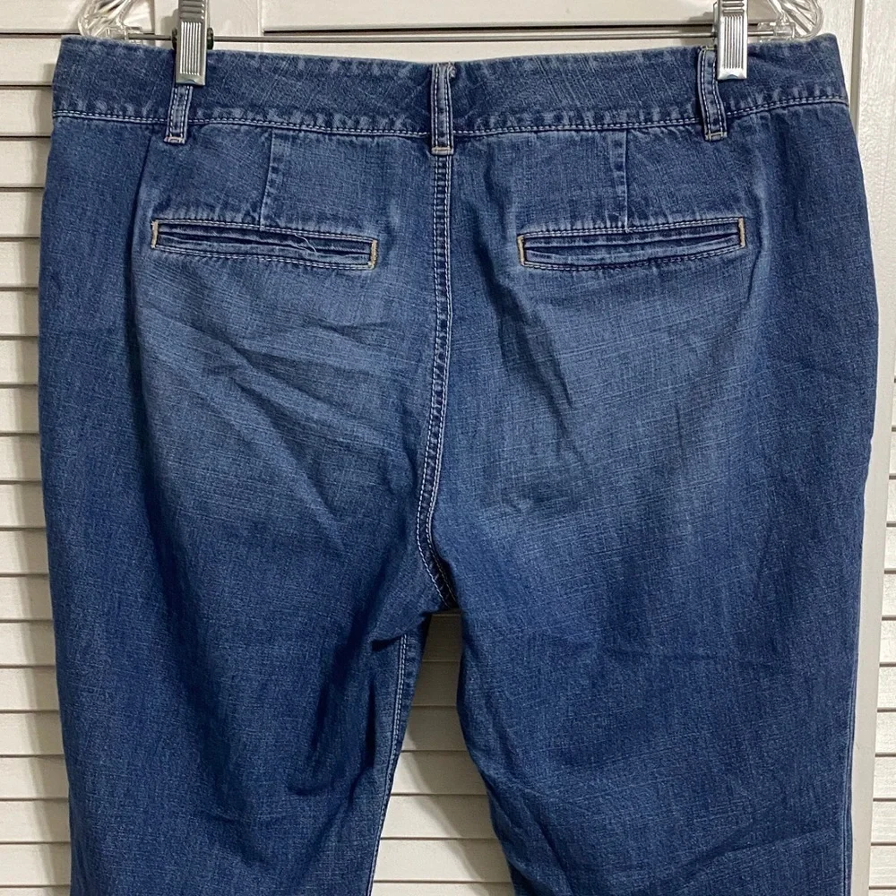 LOFT medium wash cropped Jeans